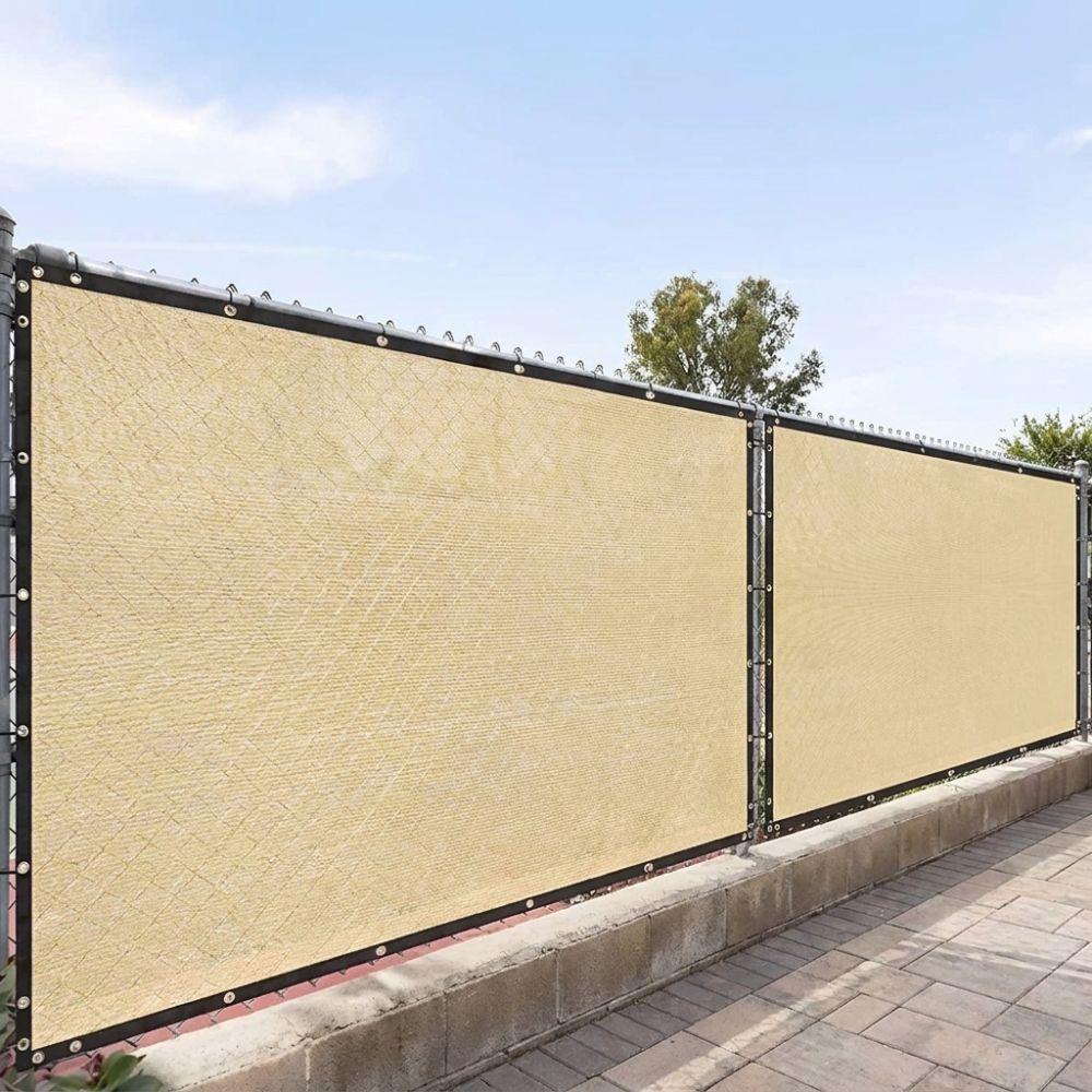 Sun Protection Balcony Fence Privacy Shade Screen Dust-proof Windscreen Mesh Cover Car Shed Awning