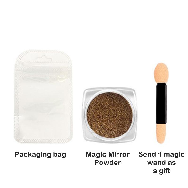 1Box Magic Mirror Sequins Shining Water Ripple Nail Patches Multicolour Nail Painting Decoration Accessory DIY