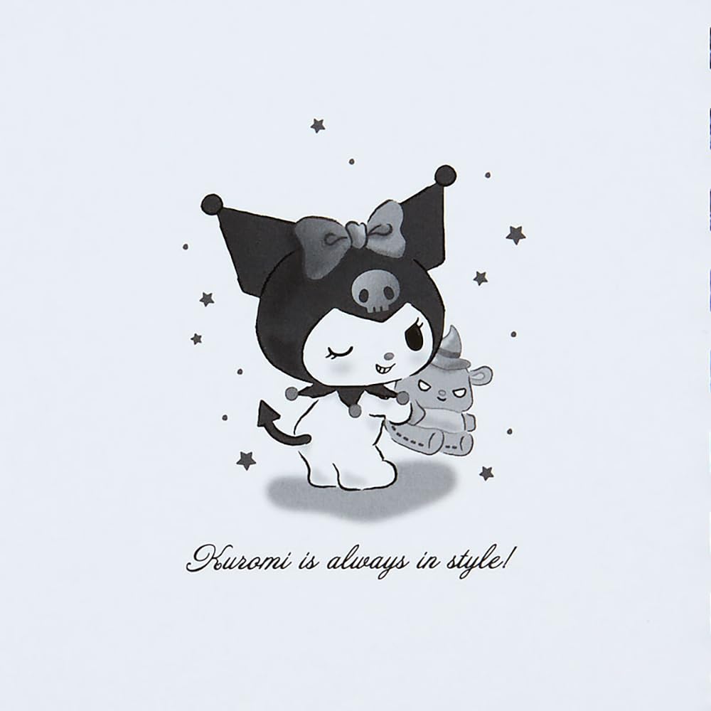 Sanrio Kuromi B7 Ring X 10 X Character 091669 Notebook, 12.8 1.5 Cm,