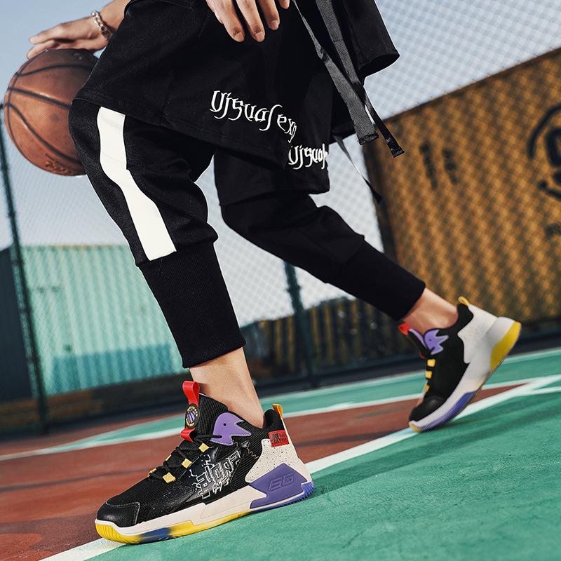 

Новая мужская спортивная обувь, модная сетчатая дышащая спортивная повседневная баскетбольная обувь 44