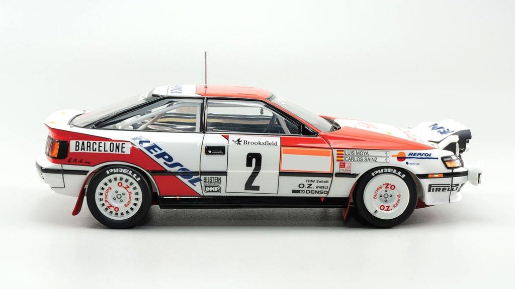 Toyota Celica ST165 1991 Monte Carlo Rally Winner Plastic Model Kit BX24044 Platz/BEEMAX 1/24 GT-FOUR