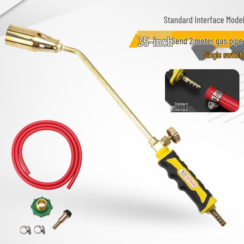 Portable Gas Blowtorch for Welding and Singeing Pig Hair