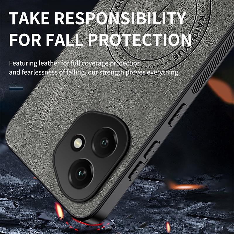 For Honor 400 Luxury Leather Magnetic Phone Case For Honor 400 Pro Wireless Charging Shockproof Bumper Cover For Honor 400 Lite