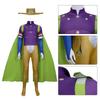 Jojo's Bizarre Adventure Yoro Fantasias Jero Zibelin Fantasia Cosplay Halloween