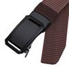 Men's Automatic Buckle Nylon Tactical Belt - Casual Outdoor Sports Canvas Belt for Students and Military Training