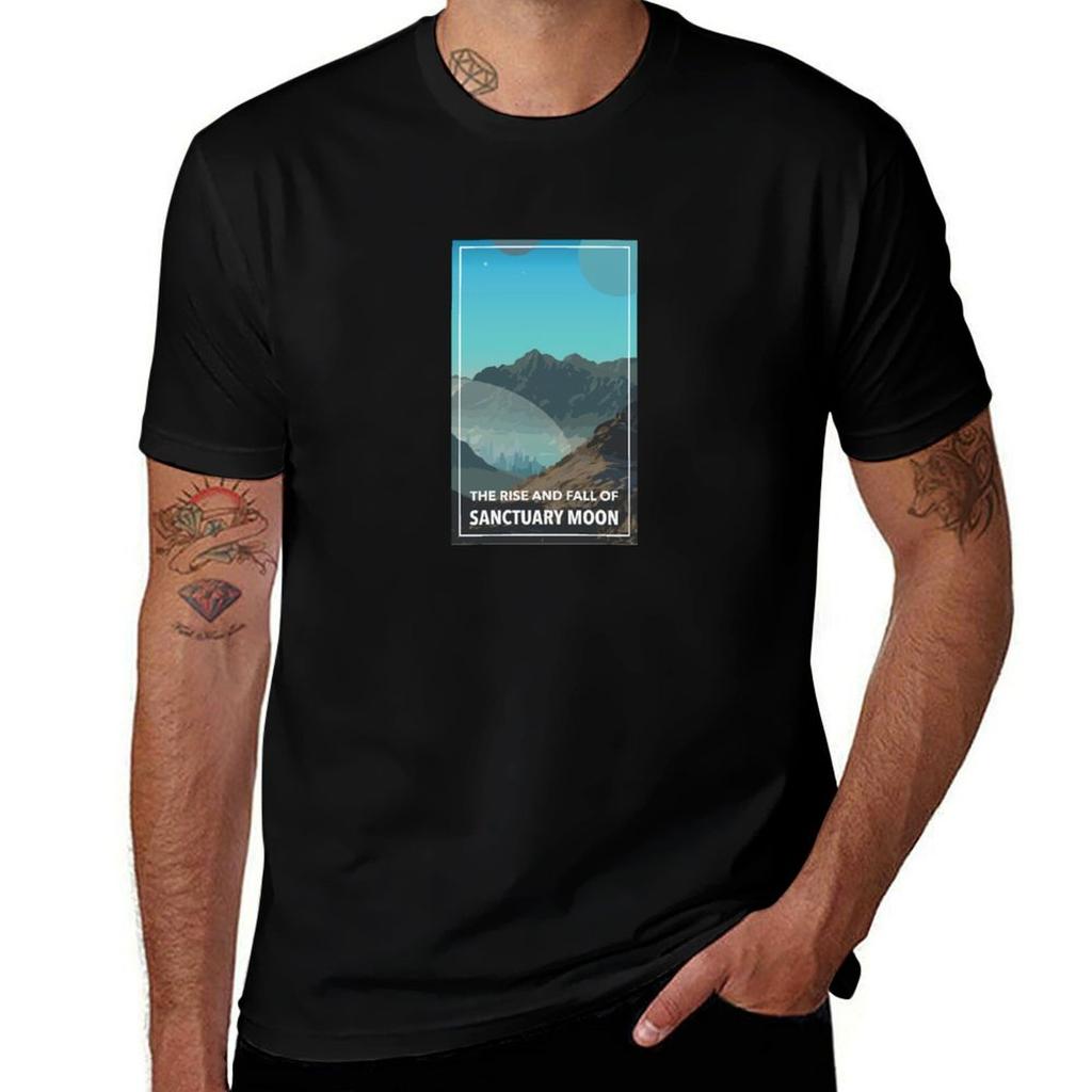 The Rise And Fall Of Sanctuary Moon T-shirt Man T Shirt Designer T Shirt Man Luxury Cotton T Shirts High Quality T-shirt