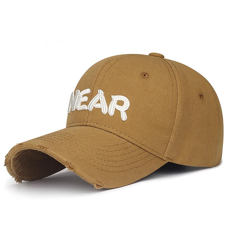 Spring Summer Holes Baseball Cap Men Women Embroidered Letters Sunscreen Outdoor Sports Cap Snapback Hat Sun Visor Hats Fishing Hat Peak Cap