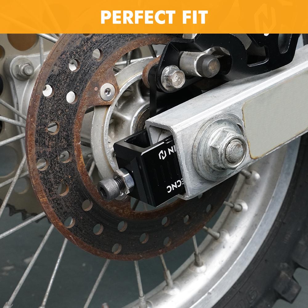 NICECNC For Yamaha YZ80 YZ 80 1993-2001 YZ85 YZ 85 2002-2018 2017 2016 2015 Motorcycle Rear Chain Adjuster Axle Block Aluminum