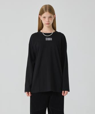 Yusentig Logo Boxy T-Shirt Black Oe3Ae10910