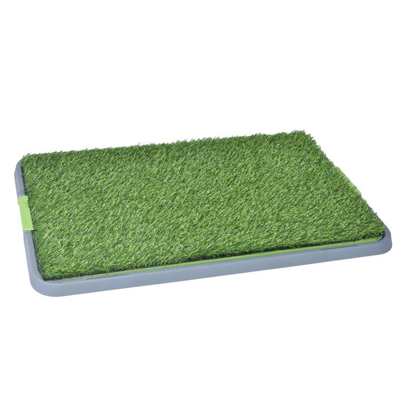Pet Dog Toilet Artificial Grass Dog Potty Splashproof Washable Reusable Pee Pads Dog Training Toilet Puppy Pad Tray Pet Supplies