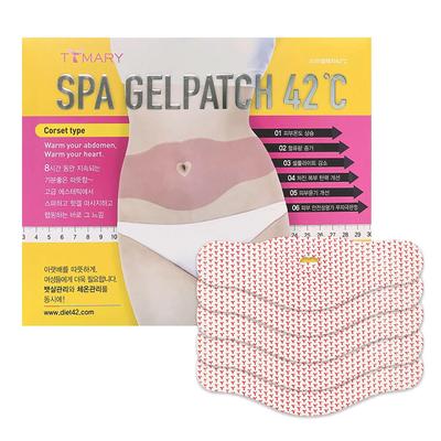 TTMARY Spa Gelpatch 1 Pack/5 Pcs, Slimming Fat Burn Diet Belly, Korean Cosmetics, Kbeauty, Sample