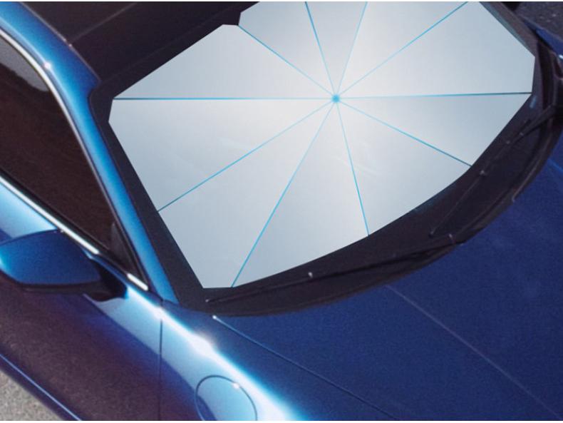 Car Windshield Sunshade Umbrella for Heat Insulation and Sun Protection