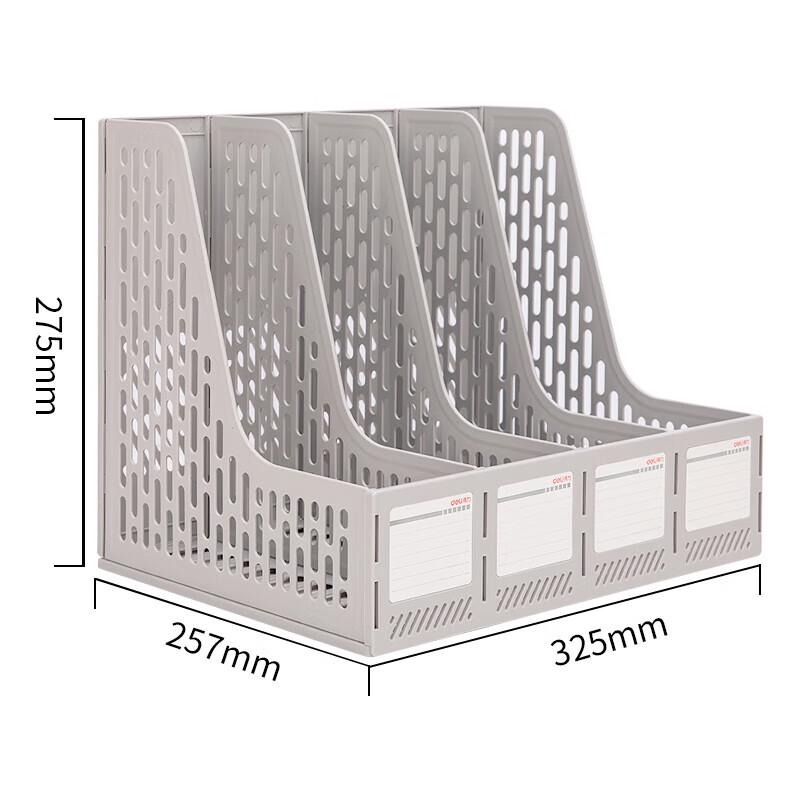 Deli 78998 4-Tier Desktop File Organizer