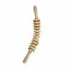Beech Wood Rolling Pin Massager for Whole Body Gua Sha Therapy and Meridian Massage with Eight and Ten Beads