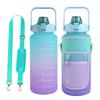 Neoprene Sport Water Bottle Cover Adjustable Shoulder Strap Tumbler Holder Bag  Tumbler