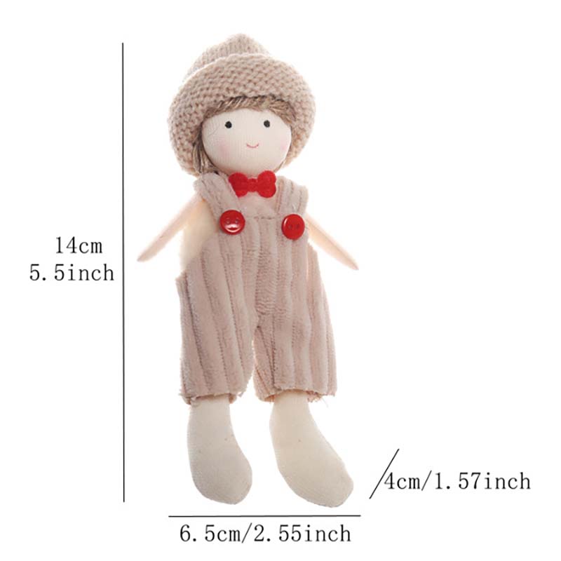 WTEMPO Christmas Pendants Cute Christmas Tree Ornaments Holiday Decor for Xmas New Year Party Home Decoration Decorative Hanging Pendents