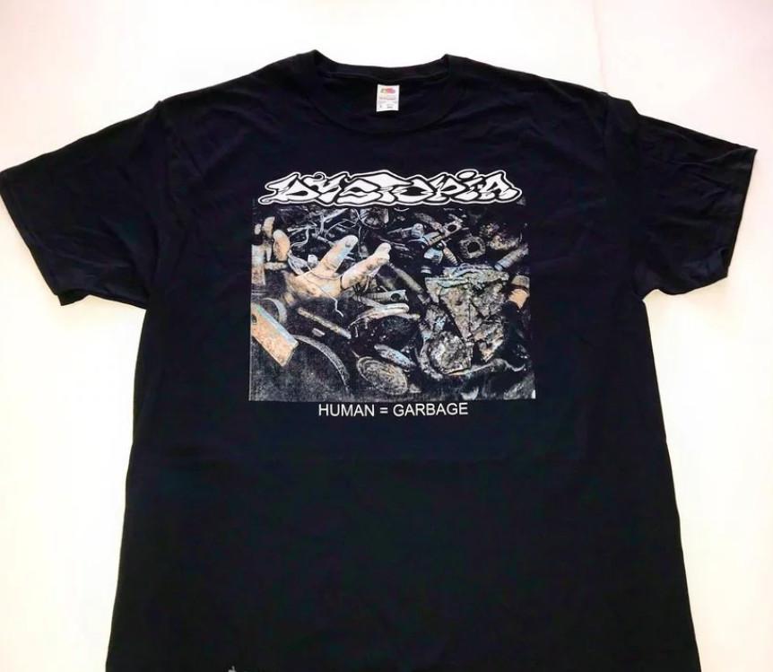 Rare Dystopia Band Music Short Sleeve Gift Black All Size Shirt Unisex T-Shirt