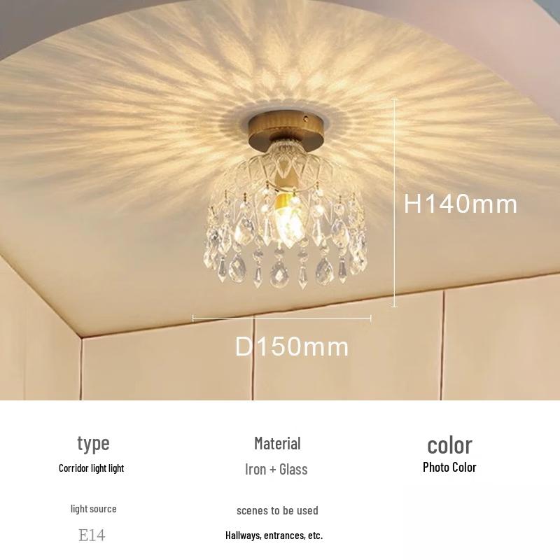 

Vintage Tassel Crystal Aisle Light