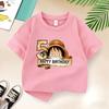 New Arrival AnimeThemed Happy5 Birthday Kids Pure Cotton Printed TShirt  A Perfect Gift
