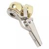 Ball Tire Connector Hose Barb Clip Tire Inflator Valve Copper Construction