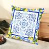 Lemon Tree Cushion Cover Soft Short Plush Pillow Cover Smooth Cozy Texture Aesthetic Cushion Case Home Decor