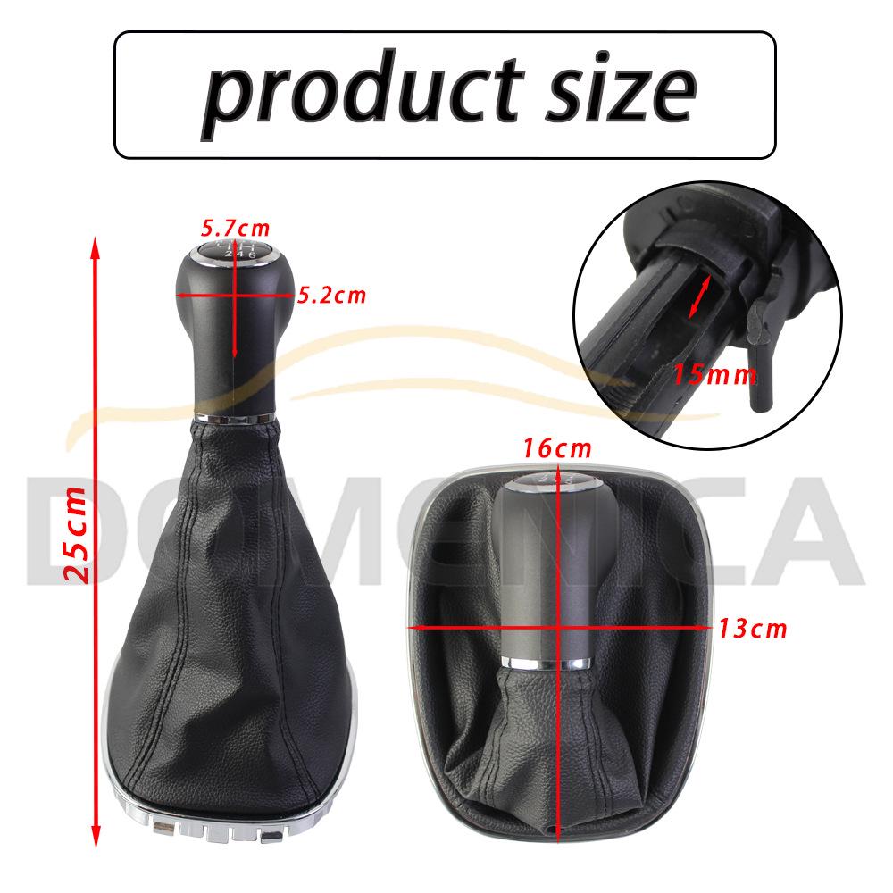 Opel Corsa D Gear Shift Knob with Dust Cover