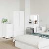 Storage Cabinet White 40 x 48 x 81 cm Engineered Wood