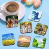 16 Pieces Square/Round DIY Transparent Refrigerator Magnet Handmade DIY Magnets  Whiteboard
