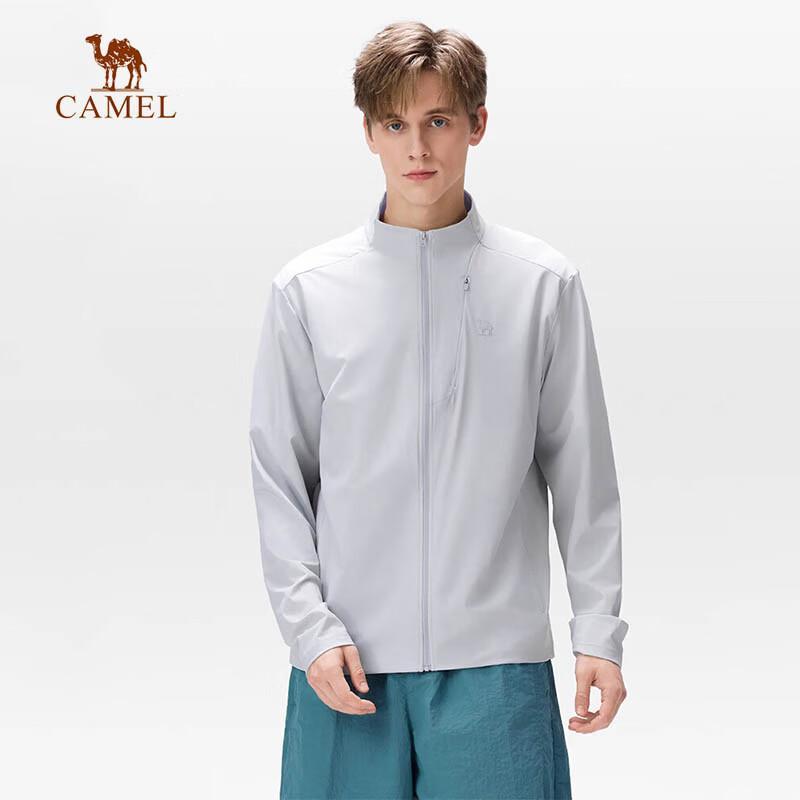CAMEL Men s Knit Breathable Sun Protection Jacket L
