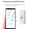 Tuya BT Smart Temperatur-Feuchtigkeitssensor Innen-Hygrometer Bluetooth-kompatibel APP Fernbedienung Funktioniert mit Alexa Google Home