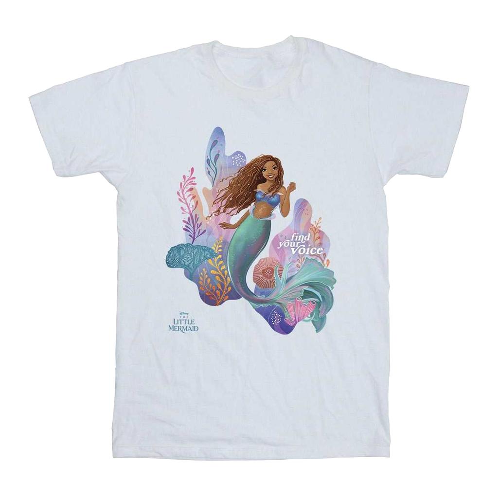 The Little Mermaid Girls Voice Cotton T-Shirt