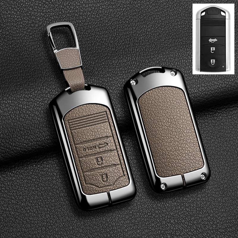 Auto-Fernschlüsselhülle Abdeckung Fob Für Acura Ilx Mdx Zdx Rdx Tlx Rl Tl 2009 - Zinklegierung Leder Schutz Schlüsselanhänger Zubehör
