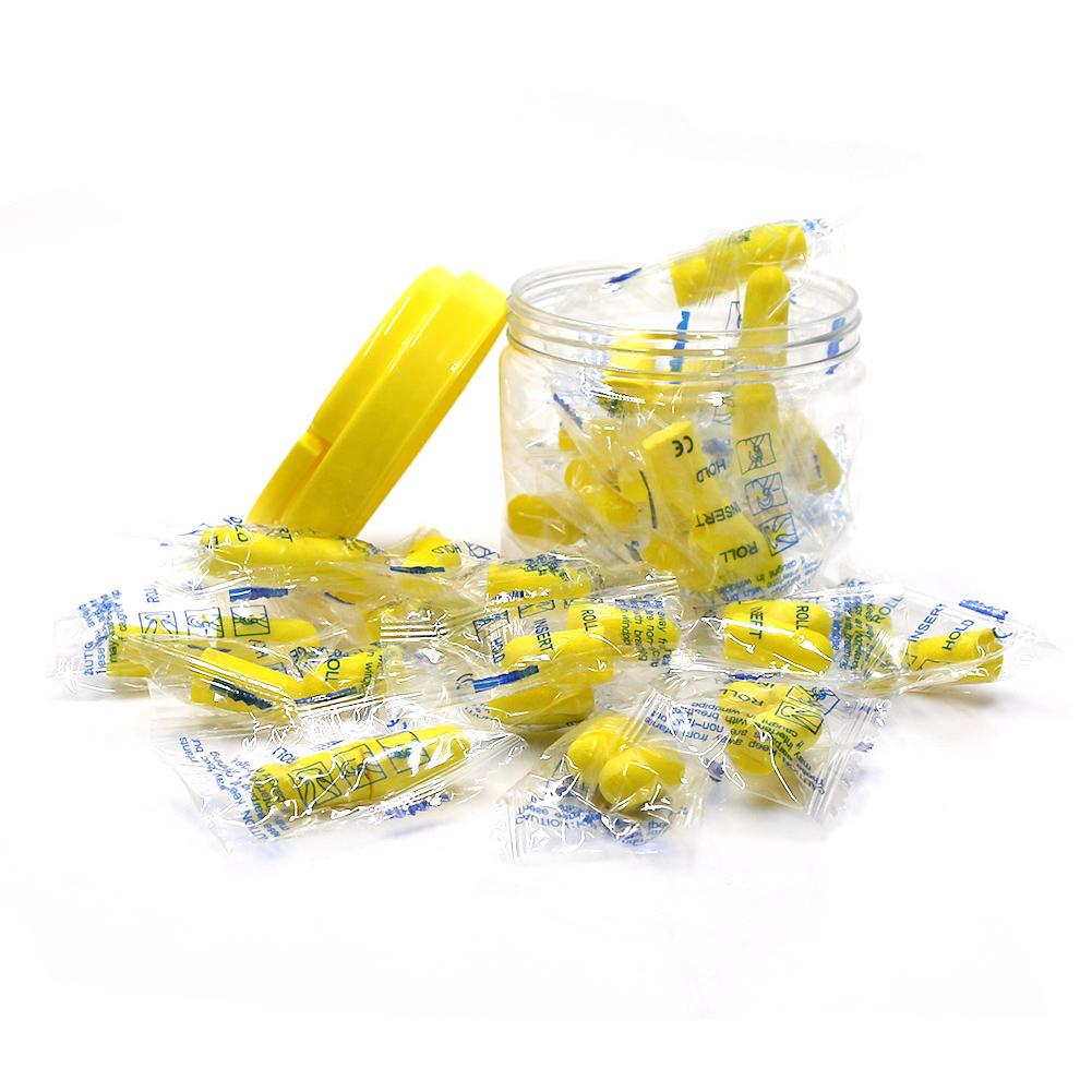 30 Pair of Soft Foams Ear Plug Protector Noise Reduction Earplugs for Sleeping Learning