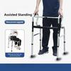Lightweight Foldable Walking Aid Elderly Assisted Walking Cane Fracture Training Walking Trainer