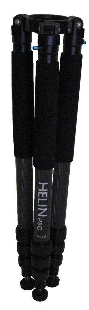 Helin Solo Leg Carbon Fiber Tripod HL-P8C (75mm Diameter)