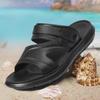 Men's Dual-Use One-Piece Sandals & Slippers - Trendy Summer Style Dad Shoes
