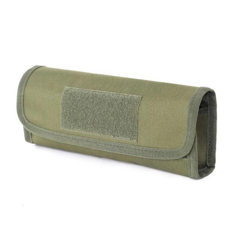 18 Round Tactical Shell Holder Ammo Bag Hunting Shooting Outdoor Molle Waist Bag 12/20 Gauge Shotgun Cartridges Bullet Pouch