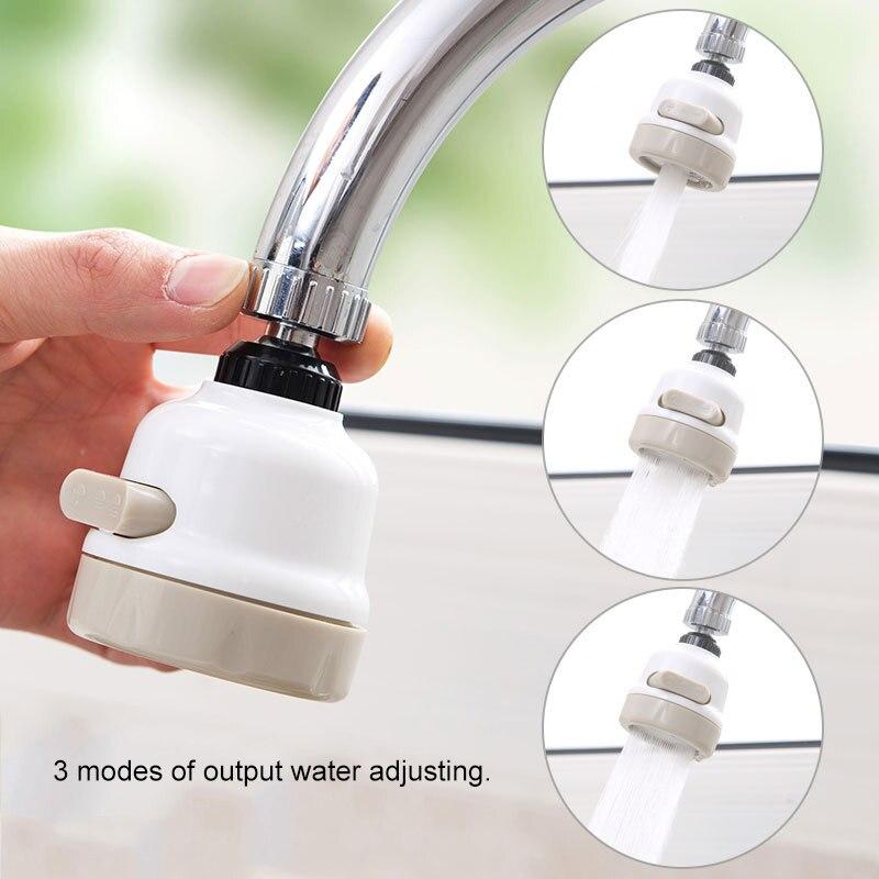 360 Degree Swivel Bathroom Shower Faucet Extender Water Saving Kitchen Tap Head Adjustable Splash Filter Nozzle Kitchen Faucet