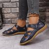 Fashion Solid Women Color Light Open-Toe Breathable Flats Lightweight Soft Leather Outdoor Shoes Women Causal Sandals New Women Shoes