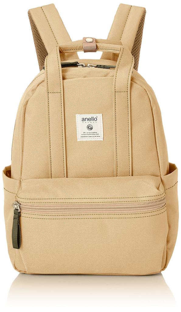 Anello Grande CRAFT GTM0304 Women's Water-Repellent Mini Backpack, Small, A5 Size, Beige, One Size