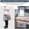 Dog Carrier Bag for Small Medium Cats Dogs Up To 15 Lbs,Airline Approved Carrier Soft Sided, Collapsible Travel Puppy Carrier