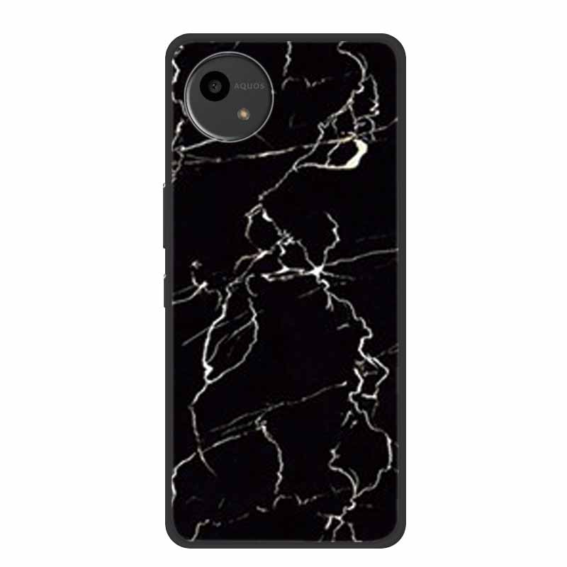 Case For SHARP AQUOS WISH4 Marble TPU Soft Silicone Back Cover SharpSmartphones SH-52E Phone Cases Protector Mica Painted Capa
