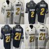Mens Colorado Buffaloes Football Jersey Training Uniform Cotton Blend Embroidered Team Sports Rugby Apparel