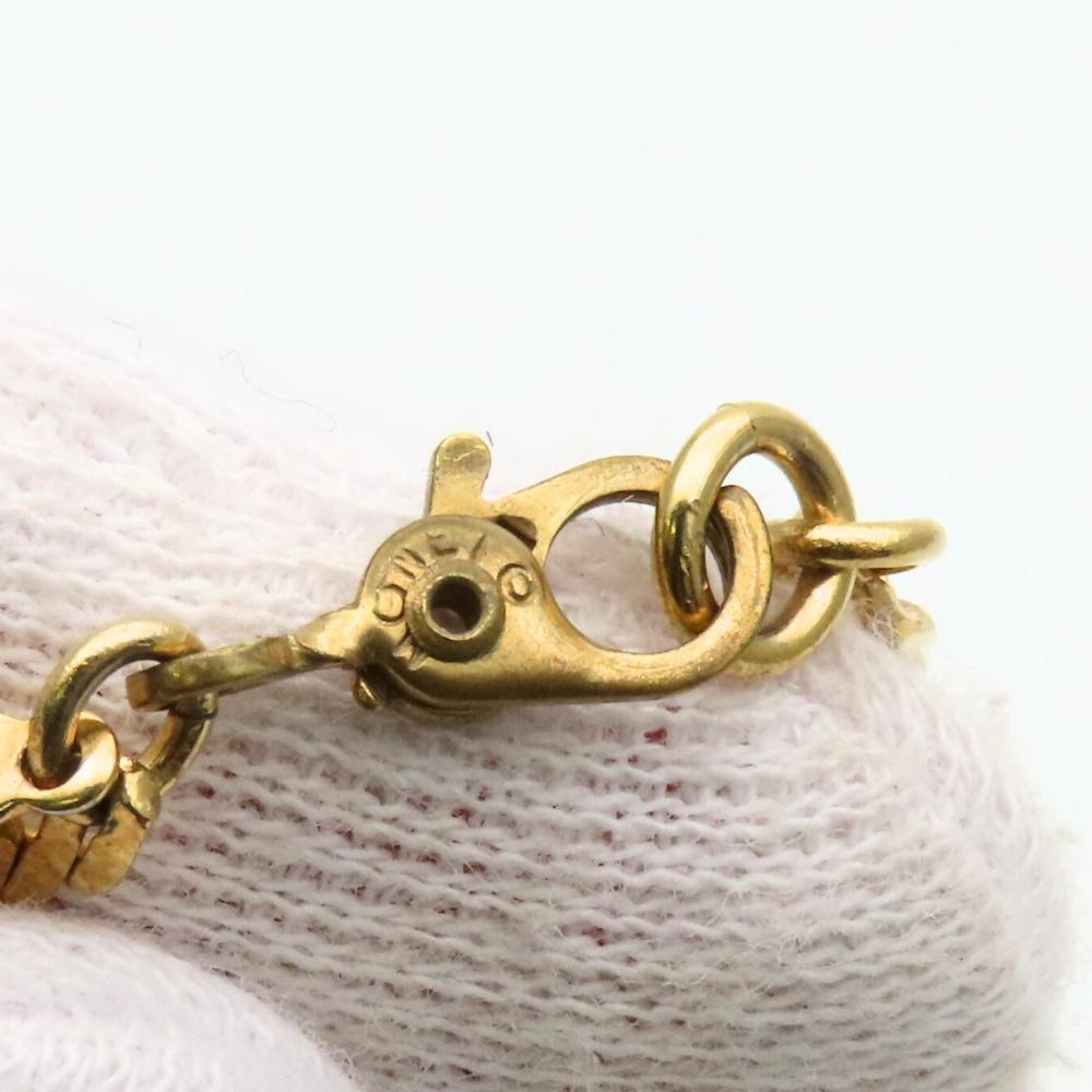Used  Necklace MONET metal 17.7g gold Chain