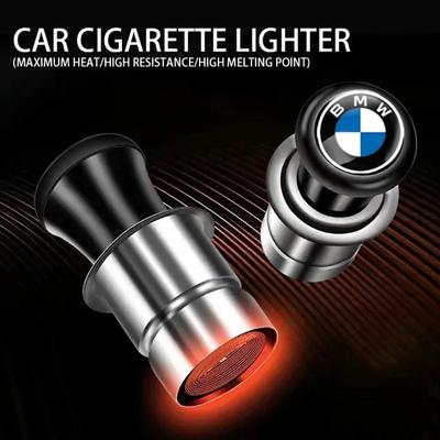 12V Car Cigar Lighter Portable Auto Emblem Cigarette Lighter Professional For M Performance Power Sports E46 E90 E60 F10 F30