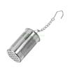 24TE Tea Infuser Strainer Stainless Steel Cylindrical Loose Spice Filter Tool