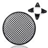 Car Horn Mesh Cover 8in Round Metal Mesh Speaker Grill Cover Horn Guard Protector
