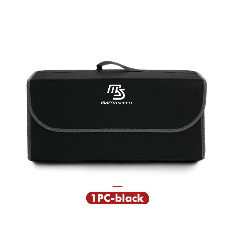 For Mazda Car Styling Trunk Storage Box Felt Cloth Organizer Foldable Stowing Tidying Bag 2 3 5 M5 Ms CX-4 CX-5 CX6 CX7 M3 M6