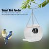 Smart Camera Bird Feeder Real Time Monitoring Hanging Bird Feeders For Outdoors Garden Round