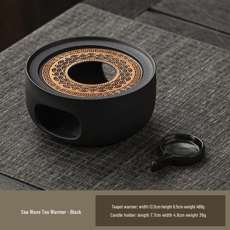 Tea Brewing Candle Warmer & Aroma Diffuser: A Compact Stove for Heating and Roasting Tea Cups